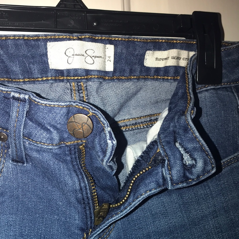 Jessica Simpson Forever Skinny Crop Jeans